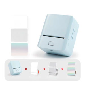 Mini Portable Thermal Label Printer for Phone, Color Sticker Maker Bluetooth SK20