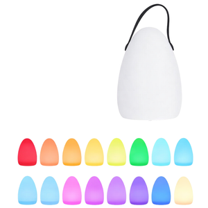 USB Rechargeable LED Camping Lamp RGB Ambient Light Remote Control