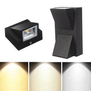 IP65 Waterproof LED Outdoor Wall Sconce Aluminum Garden Balcony Light 110V