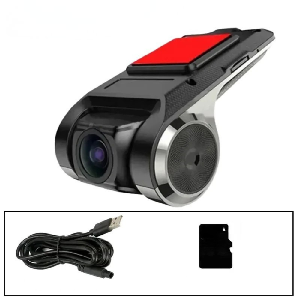 USB Car DVR Dash Cam with ADAS Driving Assistance for Android Navigation