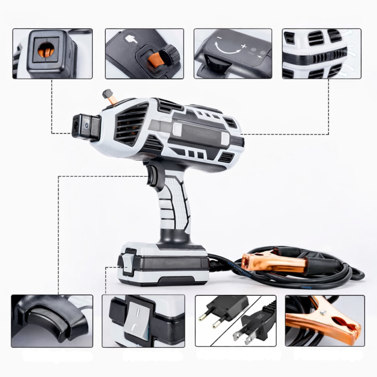 4600W Handheld Arc Welder Mini Portable Welding Machine