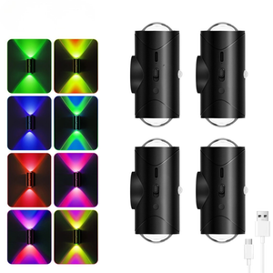 LED Motion Sensor Wall Light Rechargeable Cordless Up Down Lighting Indoor