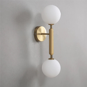 Modern Glass Ball Wall Sconce Bedroom Bedside Living Room Background Light