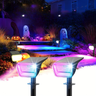 RGB Solar Spotlights Outdoor – Color Changing Waterproof Lights for Yard & Garden