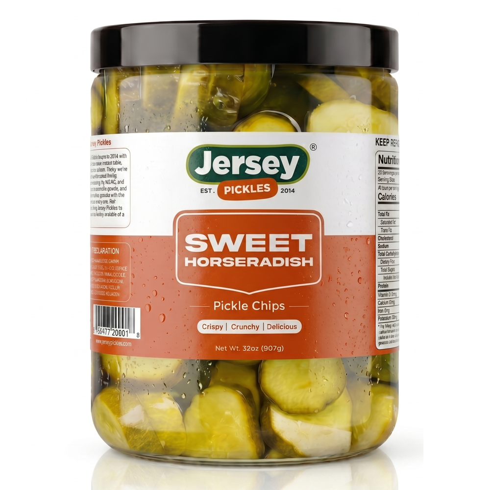 Sweet Horseradish Pickle Chips