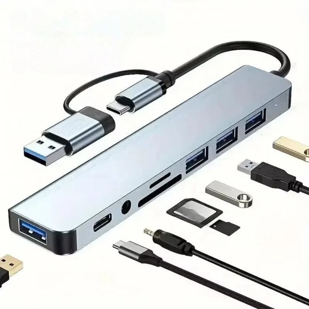 USB C to HDMI Hub 3 in 1 USB 3.0 Docking Station Adapter for Laptop