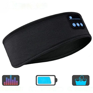 Bluetooth Sleep Headphones Headband Wireless Eye Mask for Side Sleeper Comfort