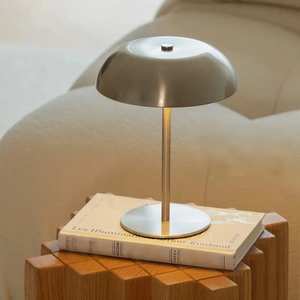 Cordless Touch Table Lamp Rechargeable Dimmable LED Bedside Desk Light