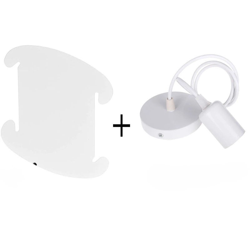 Modern DIY Puzzle Pendant Light Nordic Chandelier Hanging Lamp Home Décor Lighting