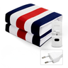 220V Electric Heated Blanket Thermostat Thick Winter Body Warmer 150x180cm