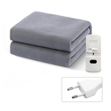 220V Electric Heated Blanket Thermostat Thick Winter Body Warmer 150x180cm