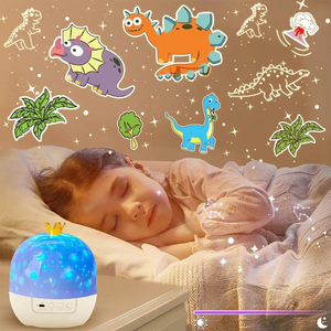 Galaxy Star Projector 21-in-1 Multicolor Dimmable LED Night Light for Kids Bedroom