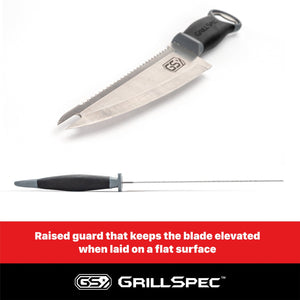 Utility Knife Multi-Use with Cover 8" Blade
