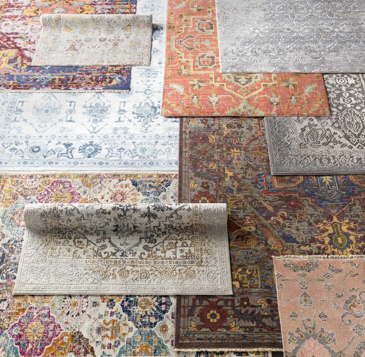 Morriston Faux Silk  Rug