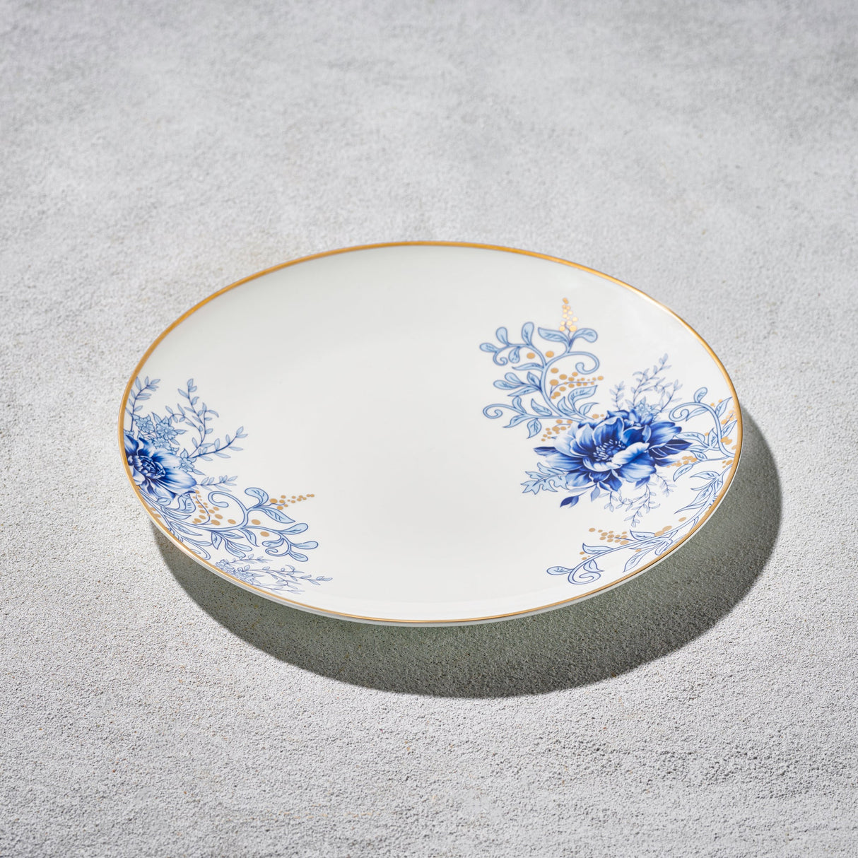 Cypress, Imperial Blue Charger-Set of 4