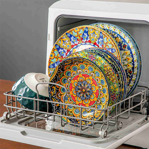 Simi 24 Piece Porcelain Dinnerware Set