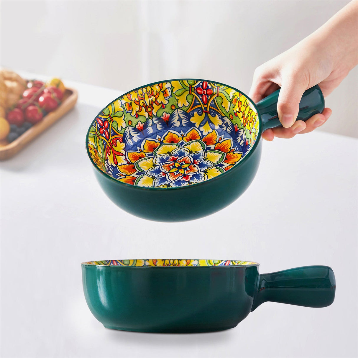 Simi Soup Bowls with Handles Set of 4