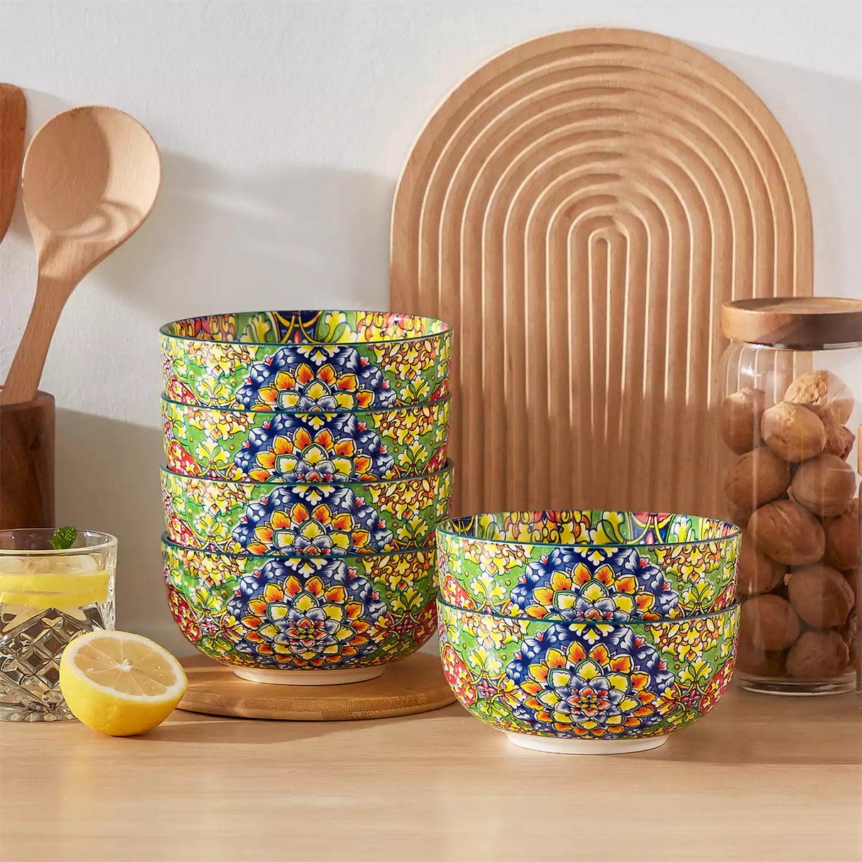 Simi Double-Sided Bowls Set of 6