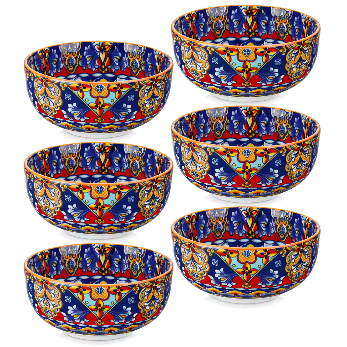 Simi Double-Sided Bowls Set of 6