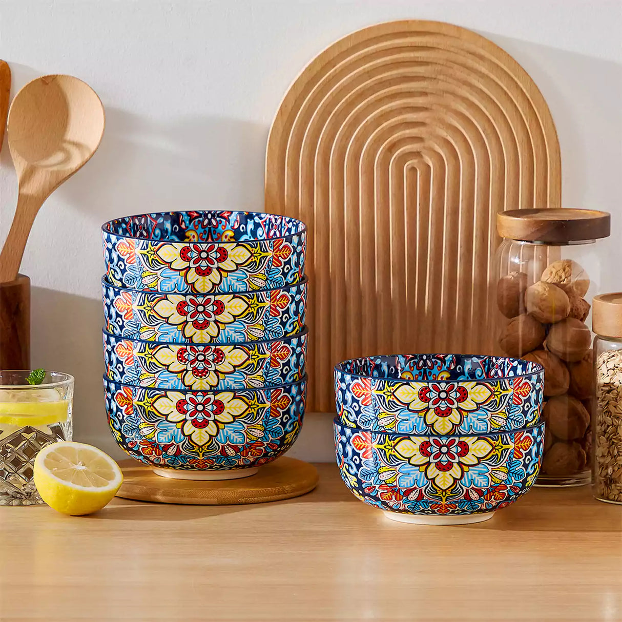 Simi Double-Sided Bowls Set of 6