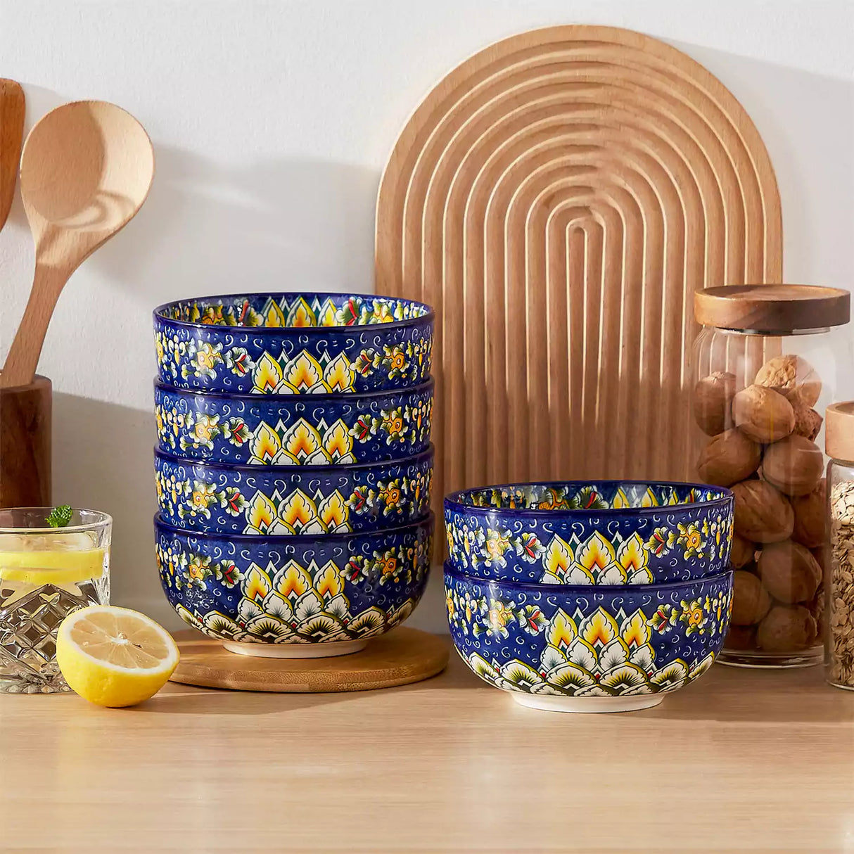 Simi Double-Sided Bowls Set of 6