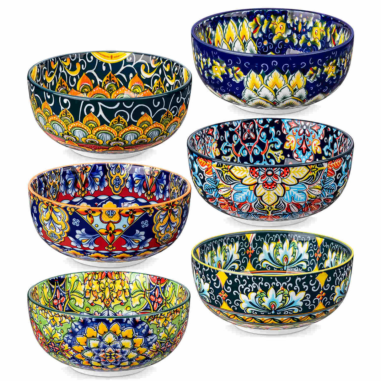 Simi Double-Sided Bowls Set of 6