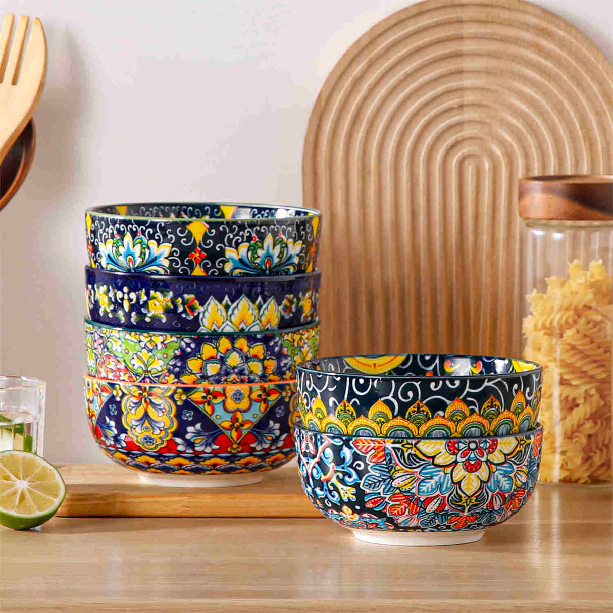 Simi Double-Sided Bowls Set of 6