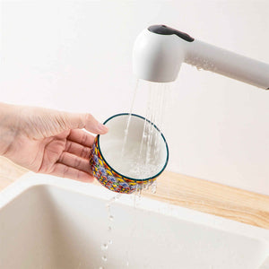 Simi Ramekin Bowls Set of 6 Porcelain with Floral Design