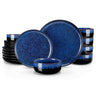 Starry Lipped-Edge 18 Piece Dinnerware Set