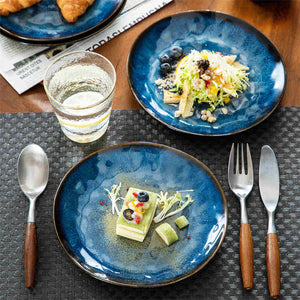 Starry Salad Plates Set of 4