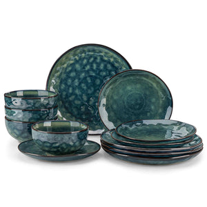 Starry 12 Piece Petite Dinnerware Set