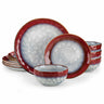 Starry 12 Piece Petite Dinnerware Set