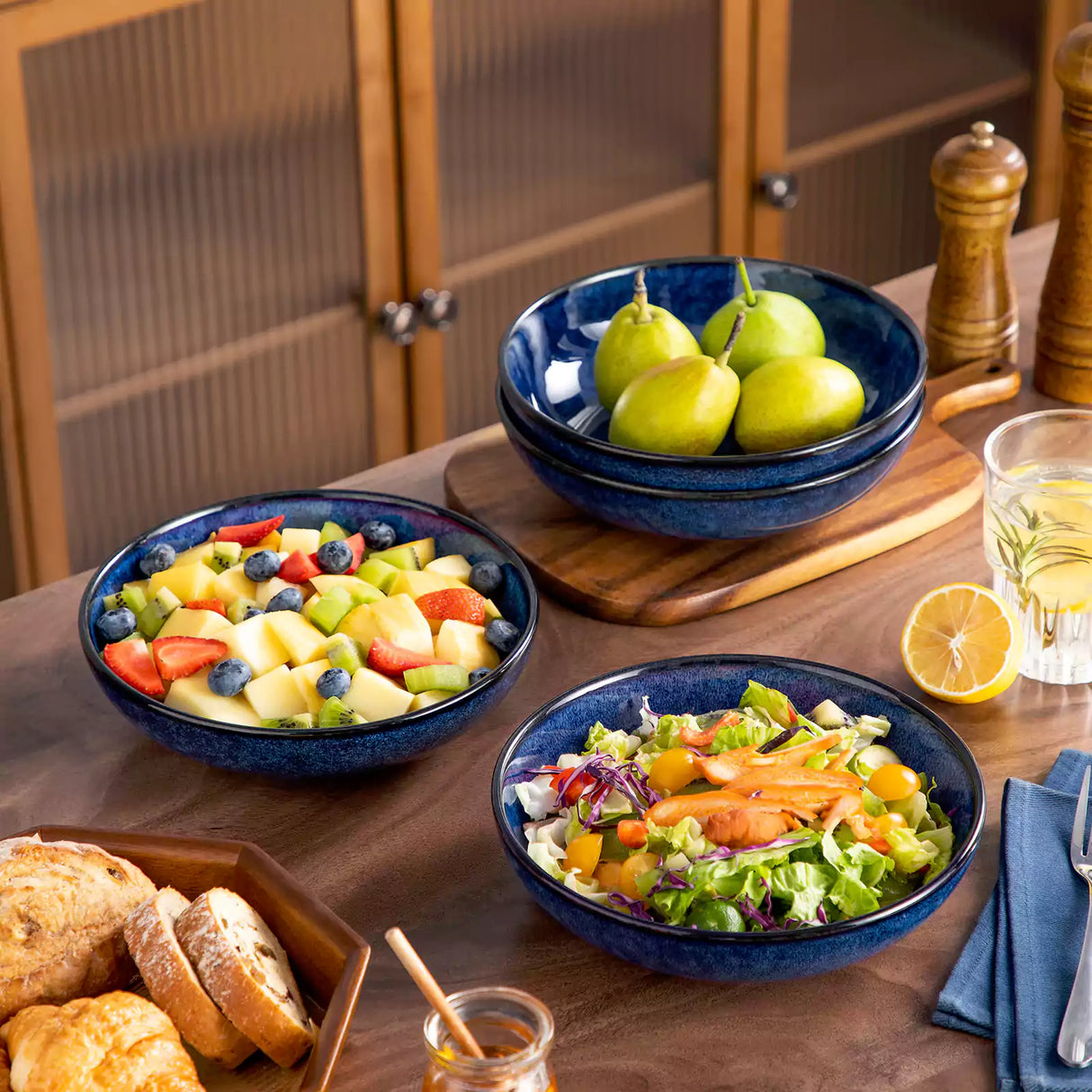 Stern Pasta Bowls Set of 4