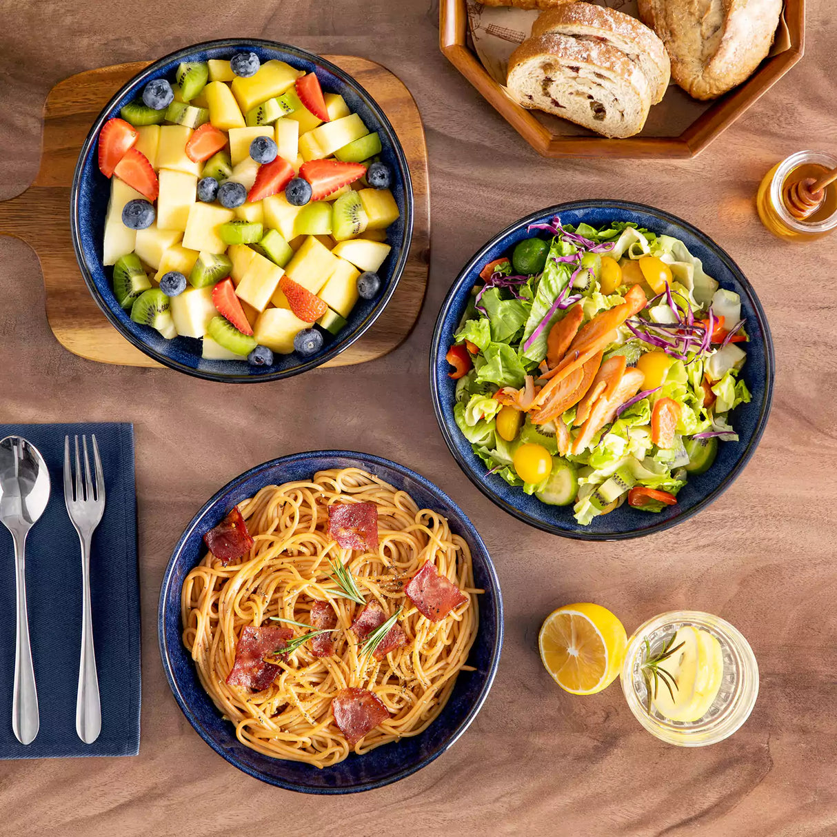 Stern Pasta Bowls Set of 4