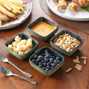 Stern Square Dipping Bowls Set of 4