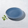 Maple, Colored Glass Chargers with Rim- Set of 4