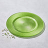 Melody, All-Ribbed Glass Charger-Set of 4