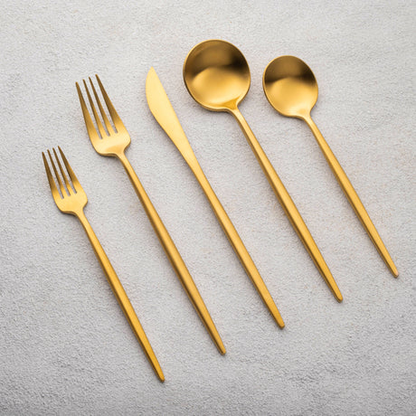 Vera 18/10 Stainless Steel Flatware Set – 20 Pieces of Timeless Elegance