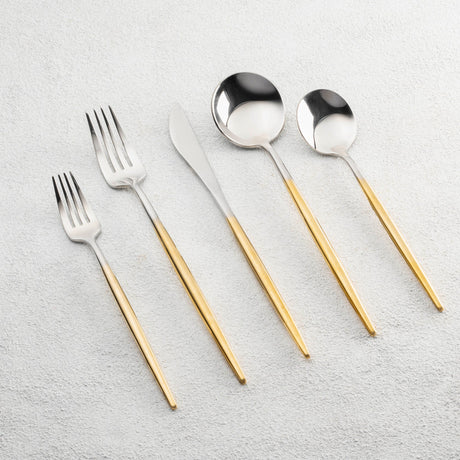 Vera 18/10 Stainless Steel Flatware Set – 20 Pieces of Timeless Elegance