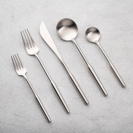 Arlington 20-Piece 18/10 Stainless Steel Flatware Set