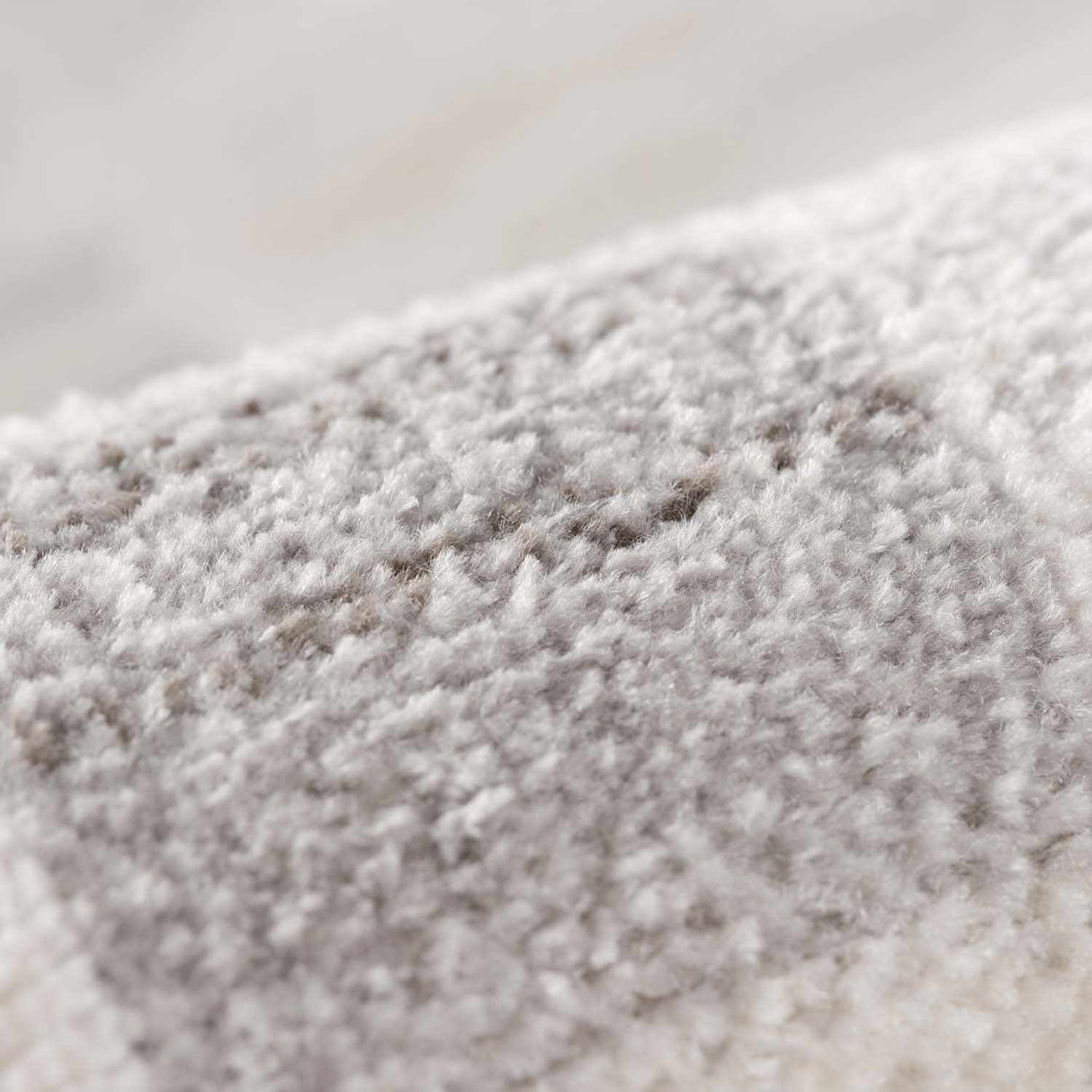 Azrika Gray Checkered Washable Rug - Clearance