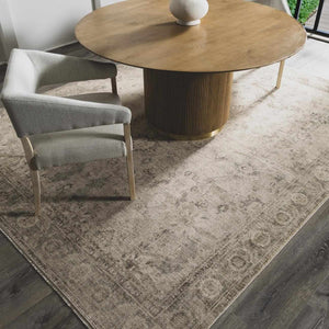 Fetscher II Vintage Medallion Area Rug