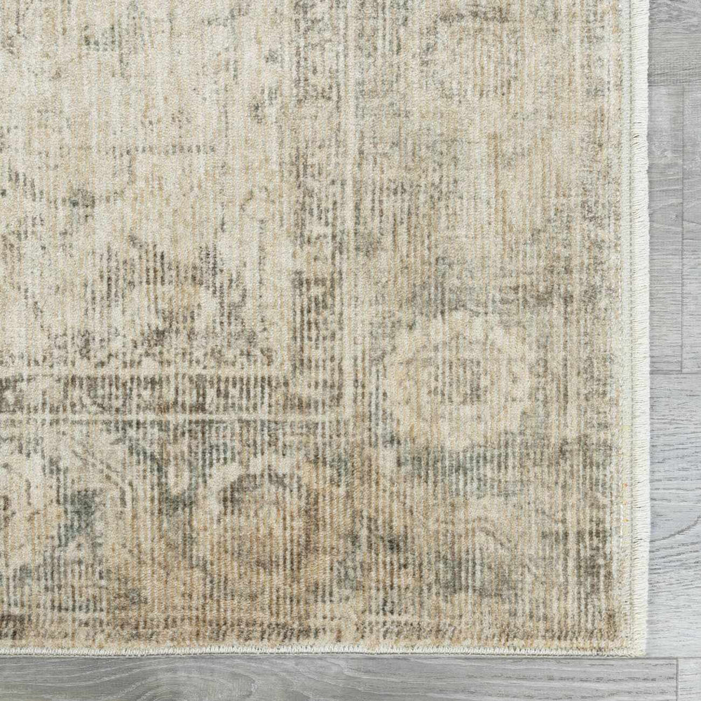 Fetscher II Vintage Medallion Area Rug