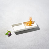 Lightning, 2 Sectional Rectangle Dish-Set of 4