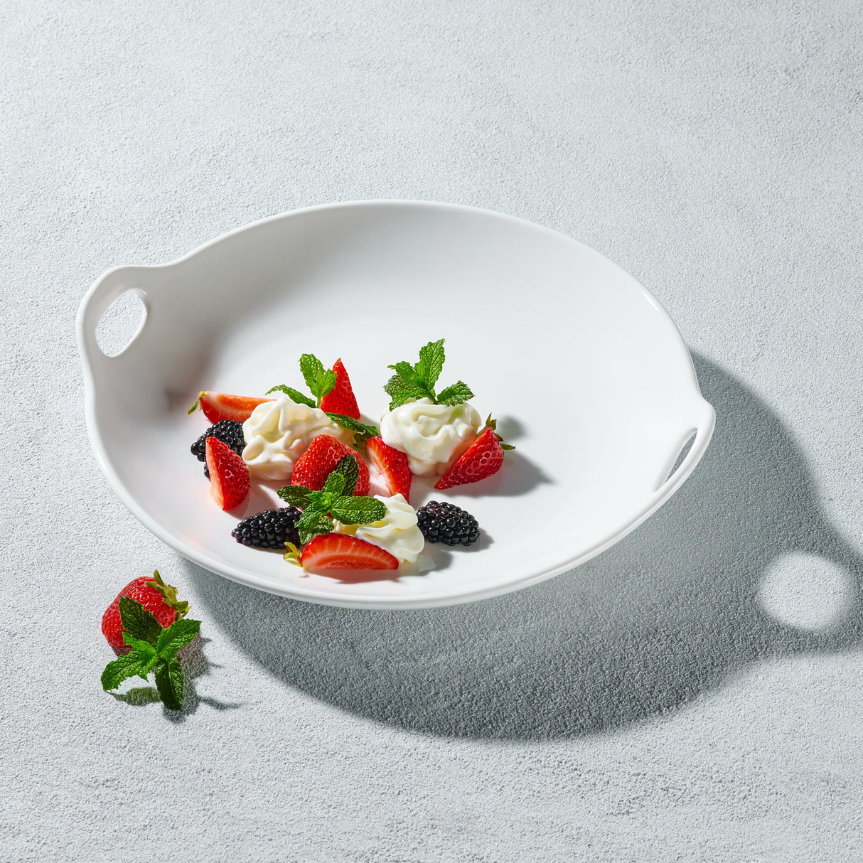 Lightning, Large Round Serving Dish