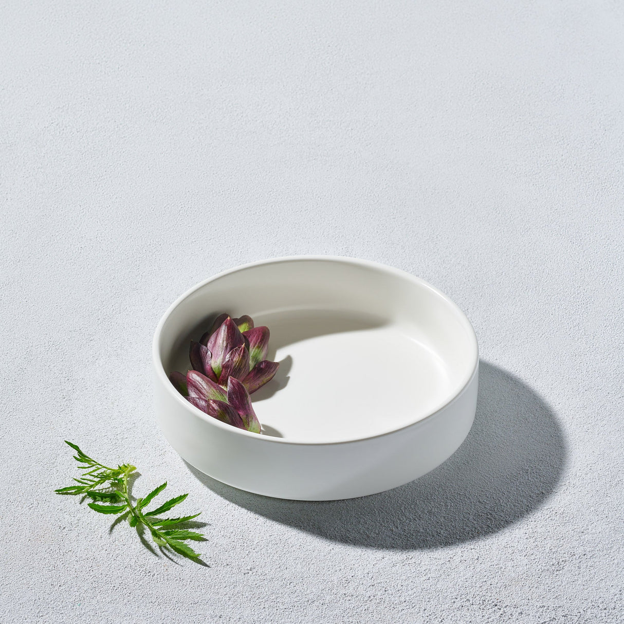 Bolt, Round Matte Modern Salad Bowl-Set of 4