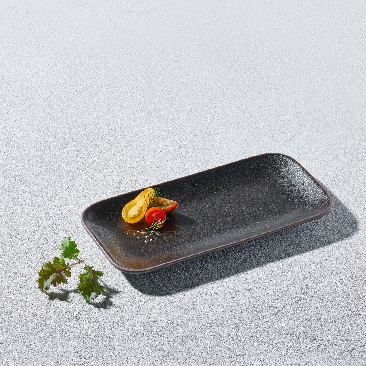 Sonic, Rectangular Plate with Rounded Corners-Set of 4