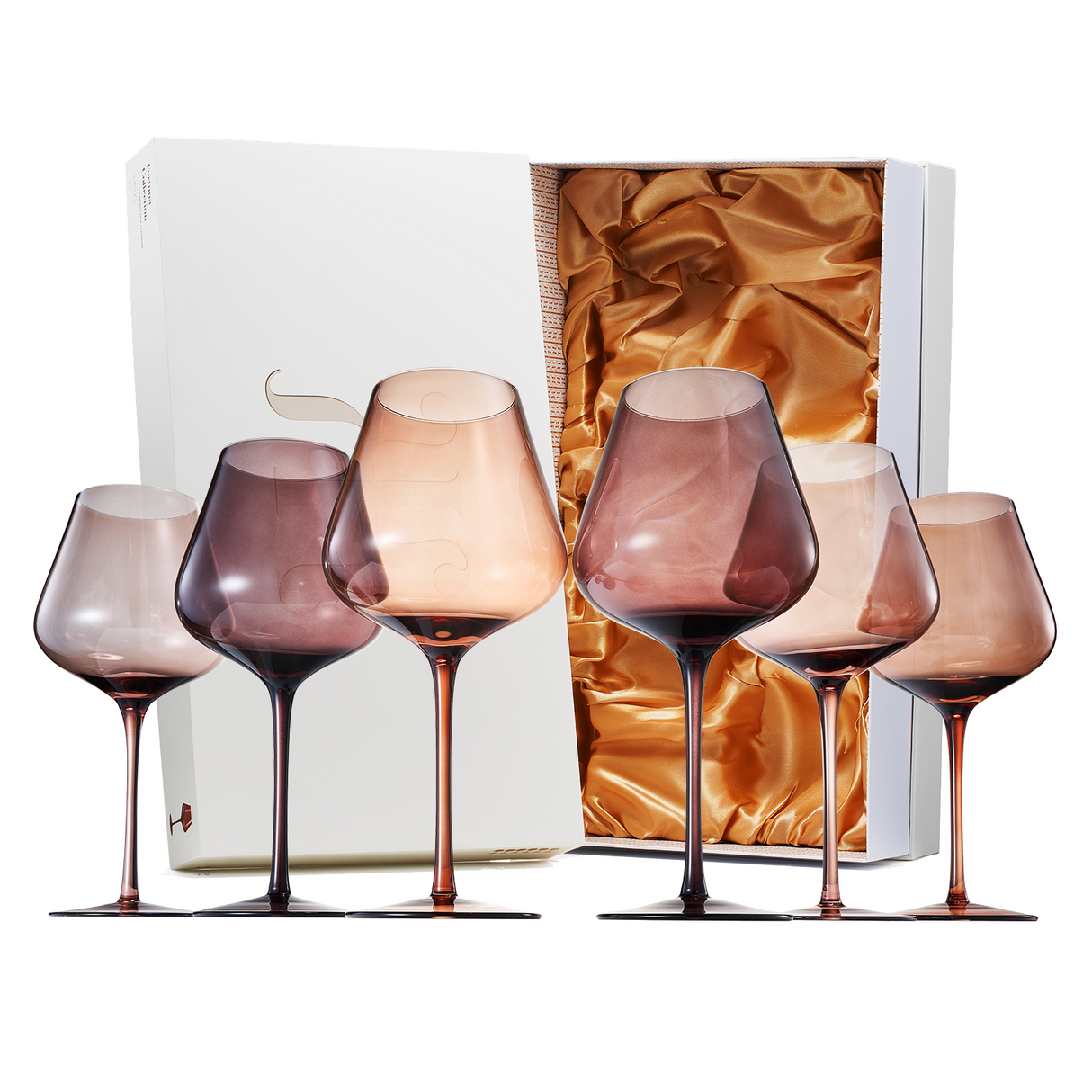 Fortuna Stemmed Wine Glassware, Set of 6