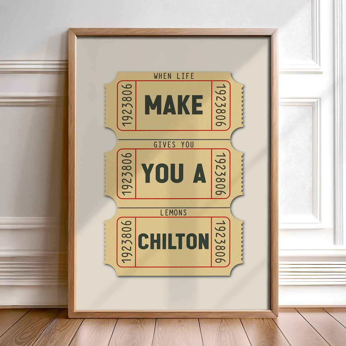 Make You A Chilton Lubbock Texas Cocktail Art Print