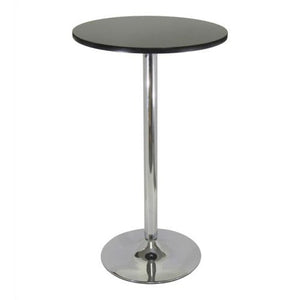 3 Piece Modern Dining Set with Bistro Table and Two Stools